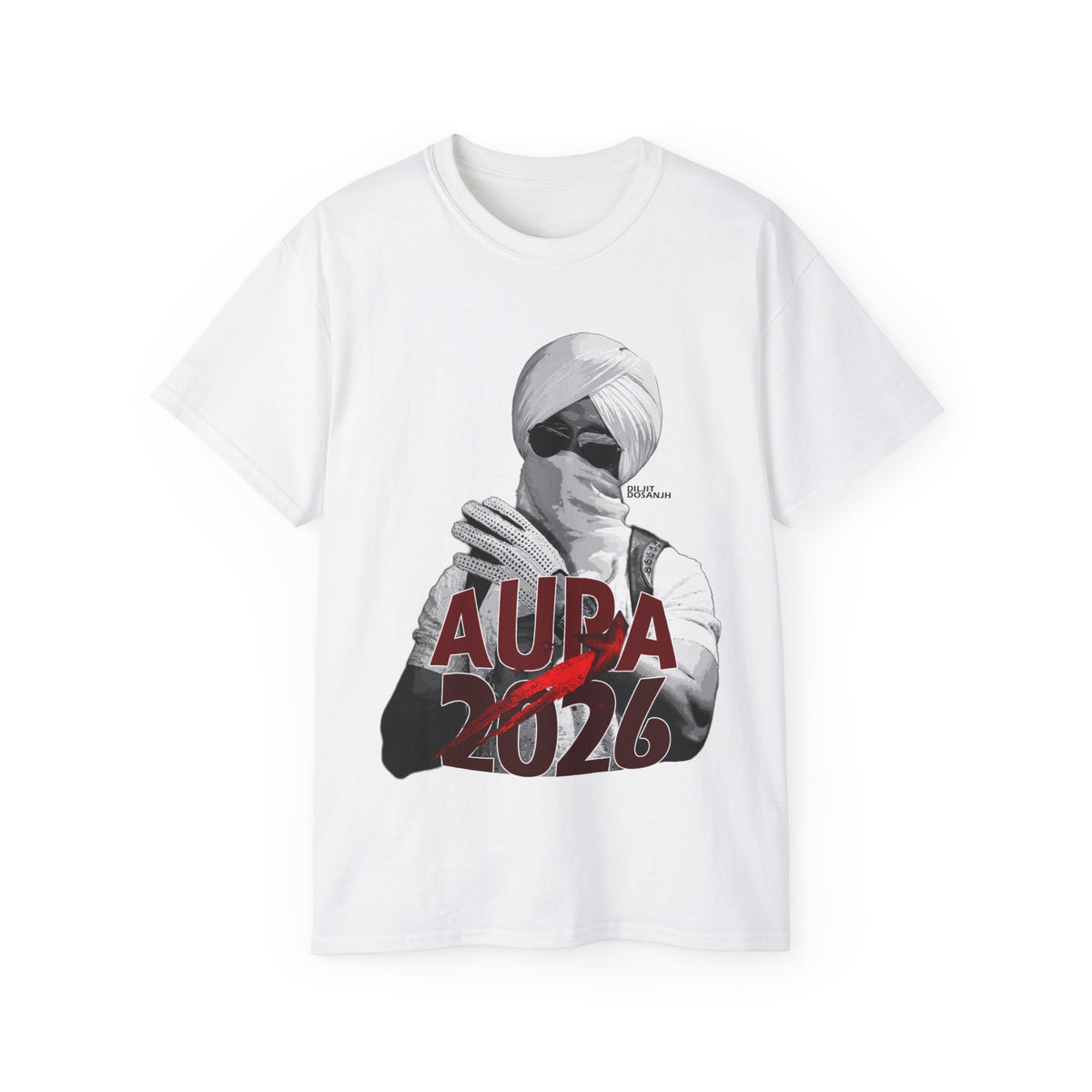 Diljit Red Aura 2026 Concert t-shirt