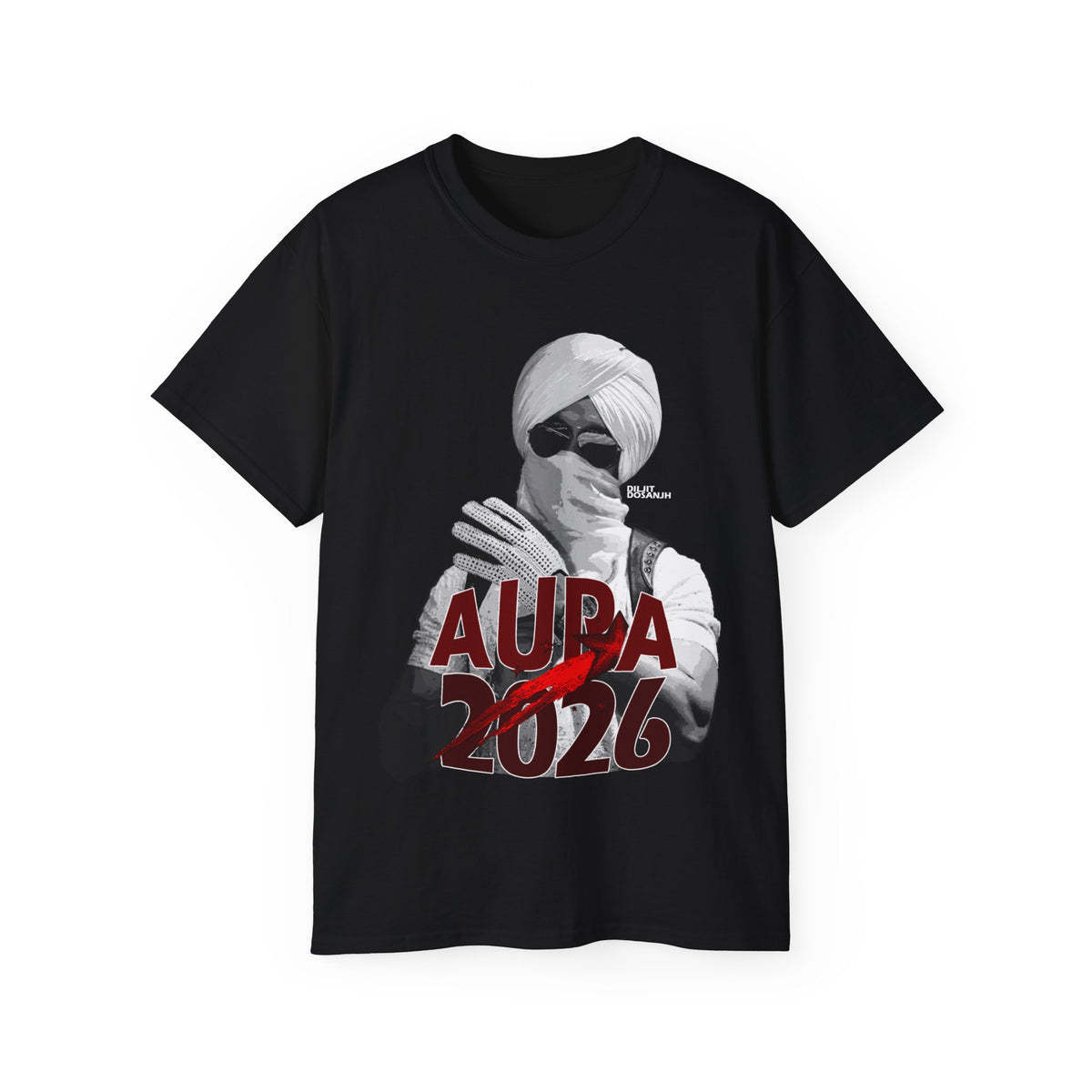 Diljit Red Aura 2026 Concert t-shirt